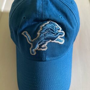 NFL Detroit Lions New Era 9TWENTY Core Classic Adjustable Hat Cap OSFM Blue